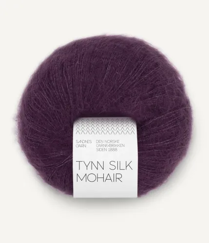 Tynn Silk Mohair by Sandnes Garn, Winogorno 4672