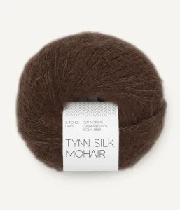 Tynn Silk Mohair by Sandnes Garn, Kakao 3091