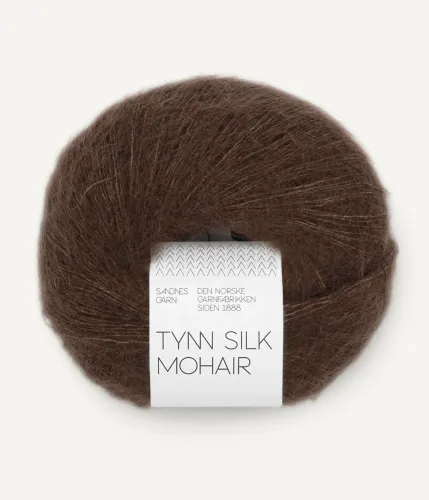 Tynn Silk Mohair by Sandnes Garn, Kakao 3091