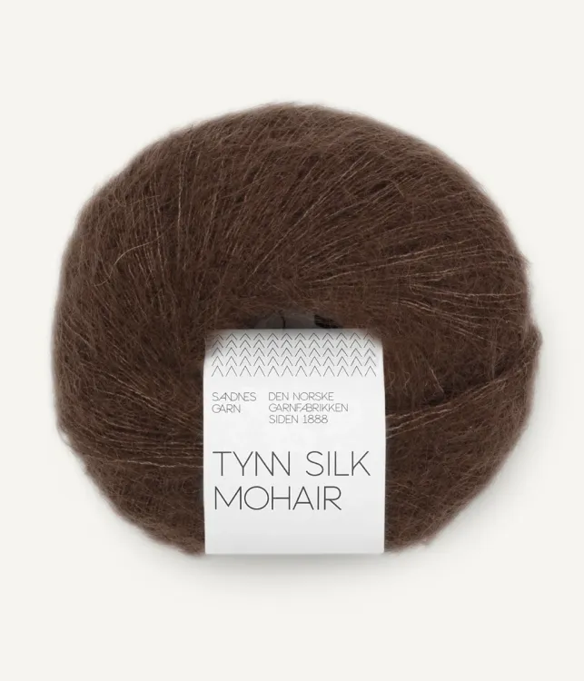 Tynn Silk Mohair by Sandnes Garn, Kakao 3091