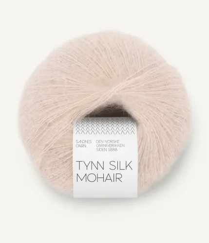 Tynn Silk Mohair by Sandnes Garn, Marsipan 2321