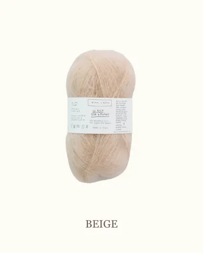 Le Petit Silk & Mohair,  Biches & Bûches, Beige
