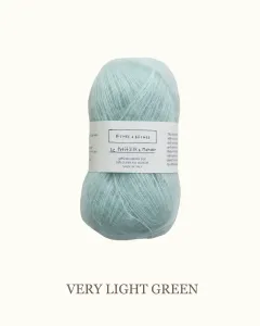 Le Petit Silk & Mohair,  Biches & Bûches, Very Light Green