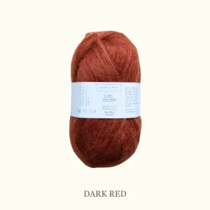  Le Gros Silk & Mohair,  Biches & Bûches, Dark Red