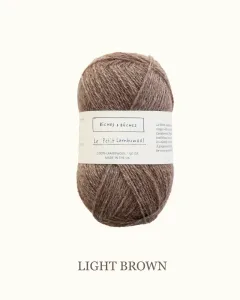  Le Petit Lambswool,  Biches & Bûches, Light Brown