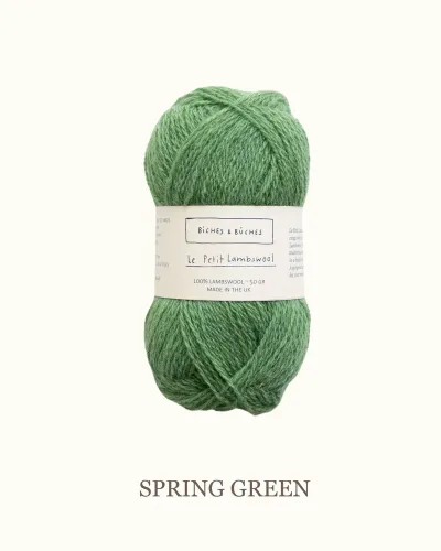 Le Petit Lambswool,  Biches & Bûches, Spring Green