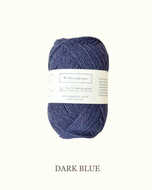 Le Petit Lambswool,  Biches & Bûches, Dark Blue