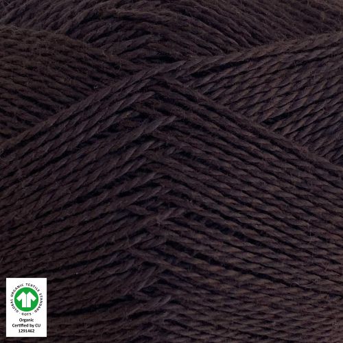 Økologisk Pimabomuld CaMaRose, 3714 czekoladowy