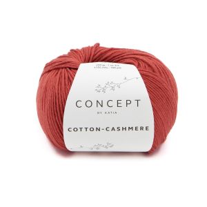 Włóczka, Katia Cotton Cashmere, 74 rdzawy