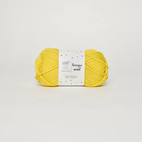 Kroopa Wool, Gabo Wool, 0289 słoneczny żółty