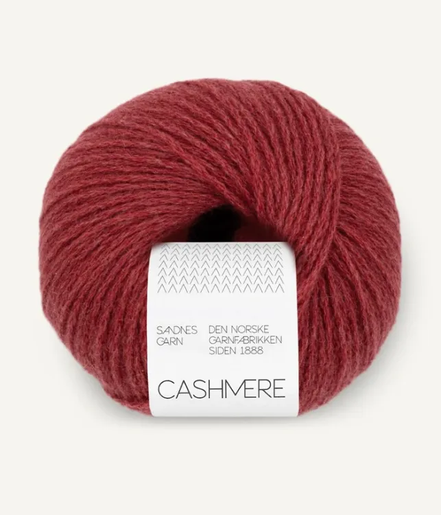włóczka, Cashmere Sandnes Garn, 4048 henna