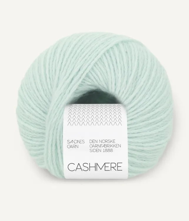 włóczka, Cashmere Sandnes Garn, 7911 mint green