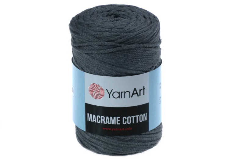 Sznurek do makramy, 3mm Yarn Art, Macrame Cotton, kolor 774 szary,