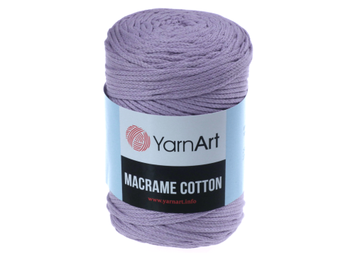 Sznurek do makramy, 2mm Yarn Art, Macrame Cotton, kolor 765 liliowy