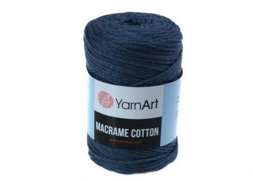 Sznurek 3mm Yarn Art, Macrame Cotton, 761 szaro niebieski