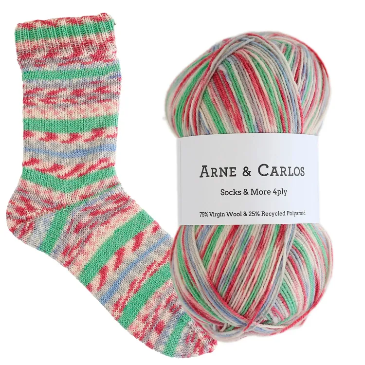 Socks & More 4ply, Arne & Carlos, 3007 sketchbook color