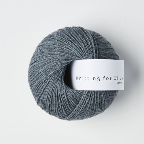 Merino, Knitting for Olive, Dusty Petroleum Blue