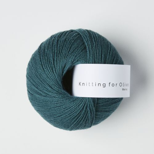 Merino, Knitting for Olive, Petroleum Green