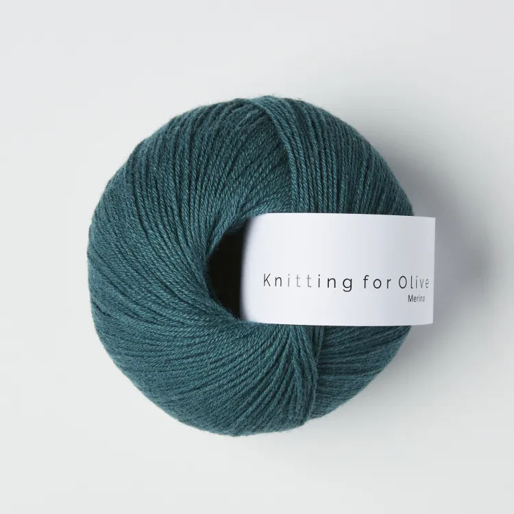 Merino, Knitting for Olive, Petroleum Green