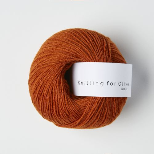 Merino, Knitting for Olive, Burnt Orange