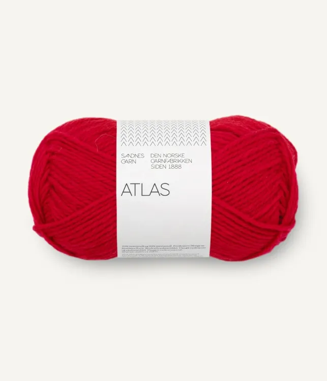Atlas Sandnes Garn, 4219 true red