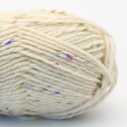 vesterhavet, Bc Garn, 101 white confetti tweed