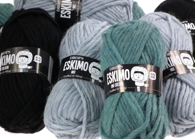 eskimo zbliżenie mgła, zielny , czarn.png, Wełna