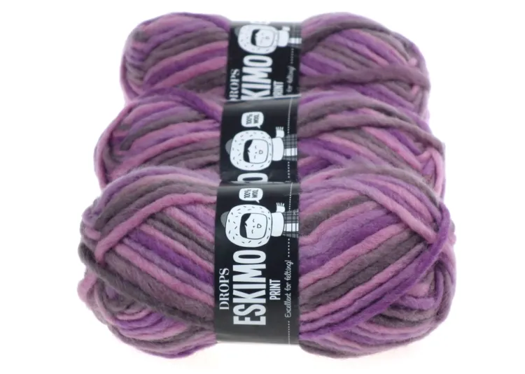 Włóczka Wełniana, Eskimo, kolor 42 blush, Wełna