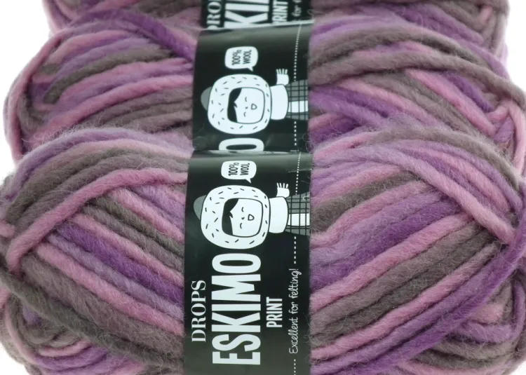 Włóczka Wełniana, Eskimo, kolor 42 blush, Wełna