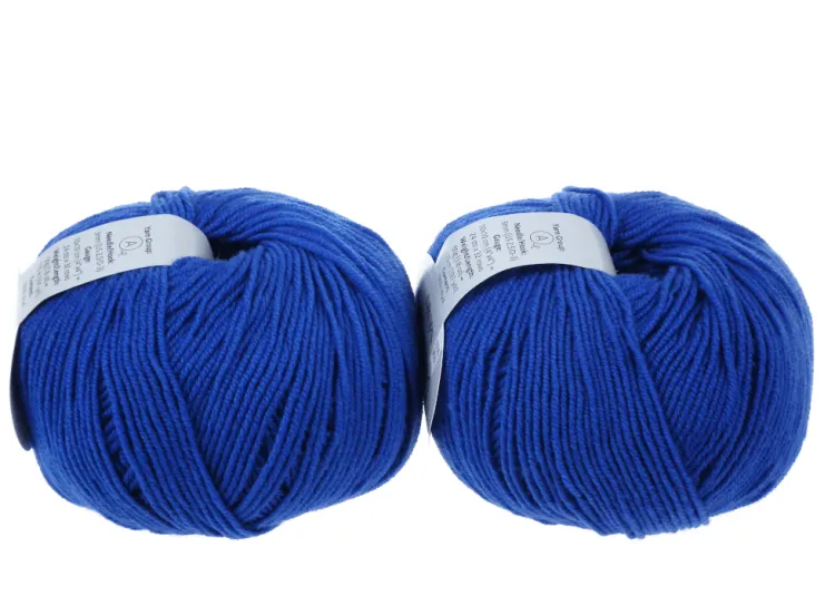 Włóczka, DROPS Baby Merino, kolor 33 jaskrawoniebieski